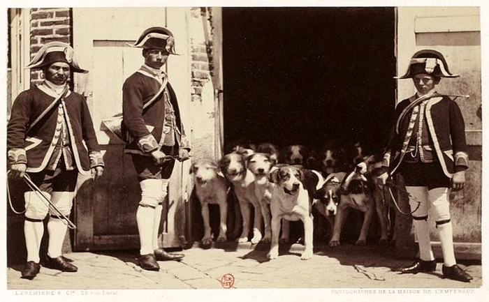 Photo de Léon Crémière - Piqueux de la Vènerie impériale - 1865 - BnF